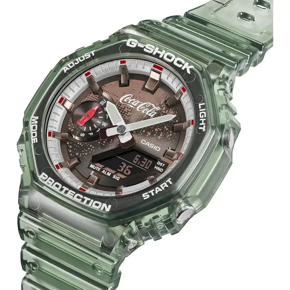Casio GA-2100CC-3AER G-Shock Coca Cola Limited Edition Green Strap