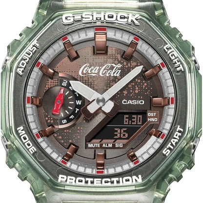 Casio GA-2100CC-3AER G-Shock Coca Cola Limited Edition Green Strap