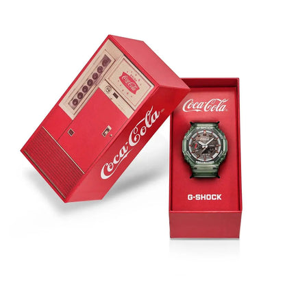 Casio GA-2100CC-3AER G-Shock Coca Cola Limited Edition Green Strap