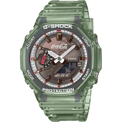Casio GA-2100CC-3AER G-Shock Coca Cola Limited Edition Green Strap