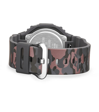 Casio GA-2100CM-8AER G-Shock Camo Grey Rubber Strap