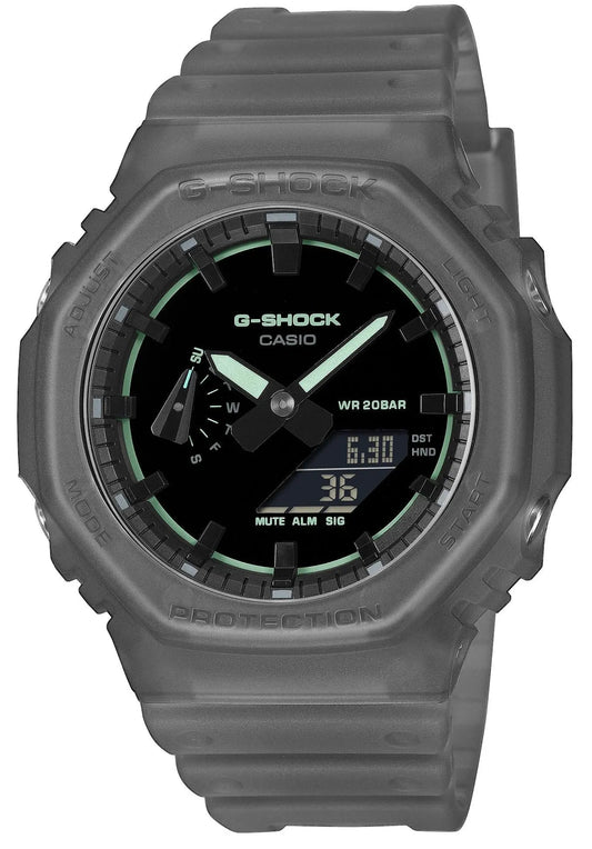 Casio GA-2100K-1AER G-Shock Black Rubber Strap