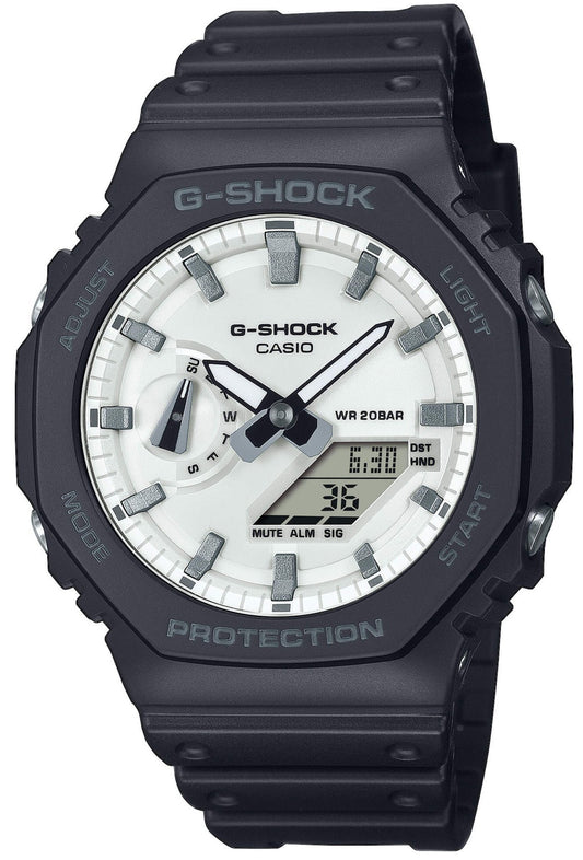 Casio GA-2100WD-1AER G-Shock Black Rubber Strap