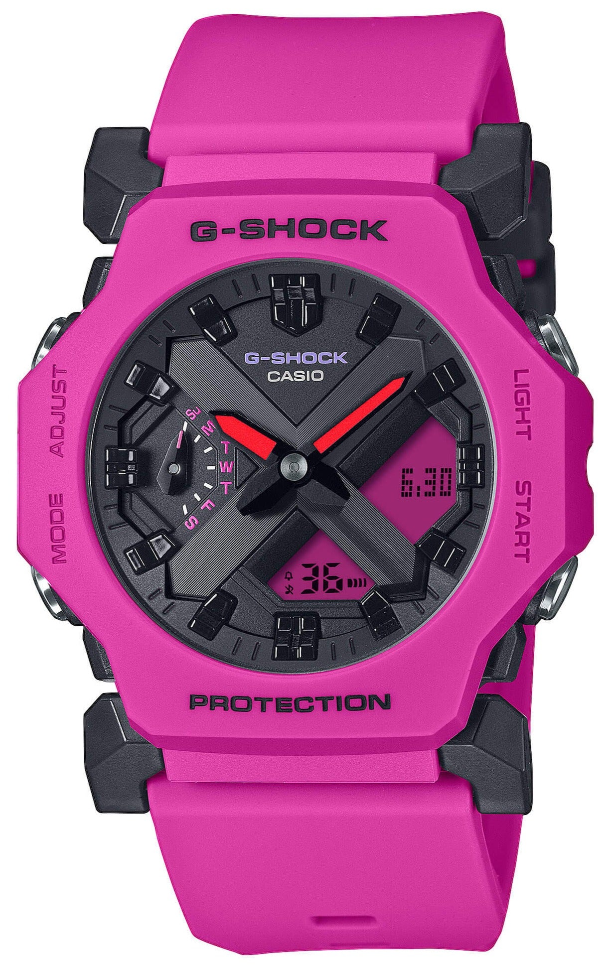 Casio GA-2300-4AER G-Shock Pink Rubber Strap