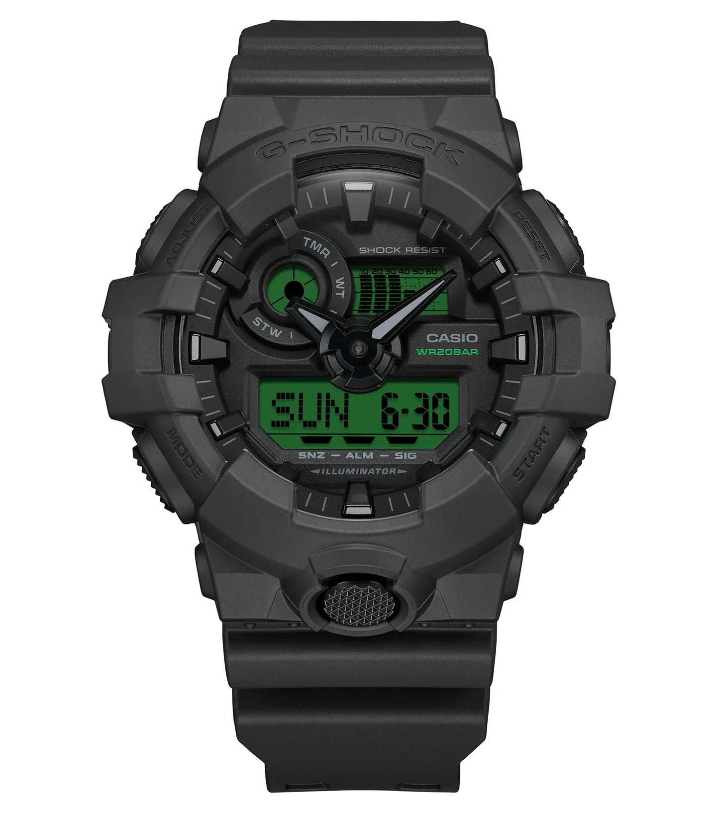 Casio GA-700BEG-1AER G-Shock Black Rubber Strap Limited Edition