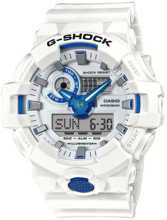 Casio GA-700HDS-7AER G-Shock White Rubber Strap