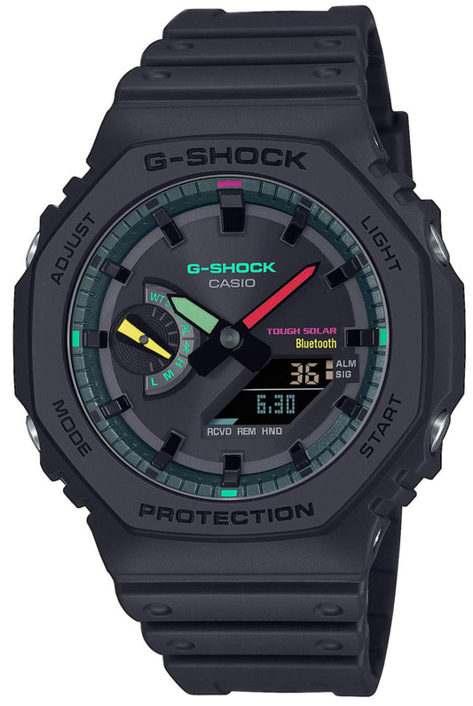 Casio GA-B2100MF-1AER G-Shock Bluetooth Black Rubber Strap