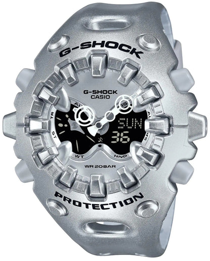 Casio GA-V01A-8AER G-Shock Silver Rubber Strap