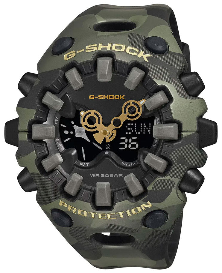 Casio GA-V01CMG-3AER G-Shock Green Rubber Strap