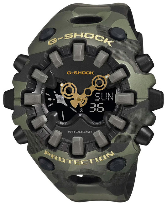 Casio GA-V01CMG-3AER G-Shock Green Rubber Strap