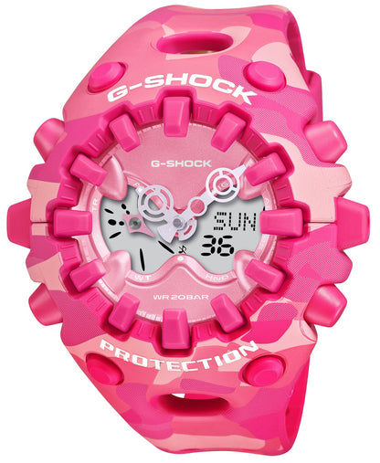 Casio GA-V01CMG-4AER G-Shock Pink Rubber Strap