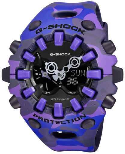 Casio GA-V01CMG-6AER G-Shock Purple Rubber Strap