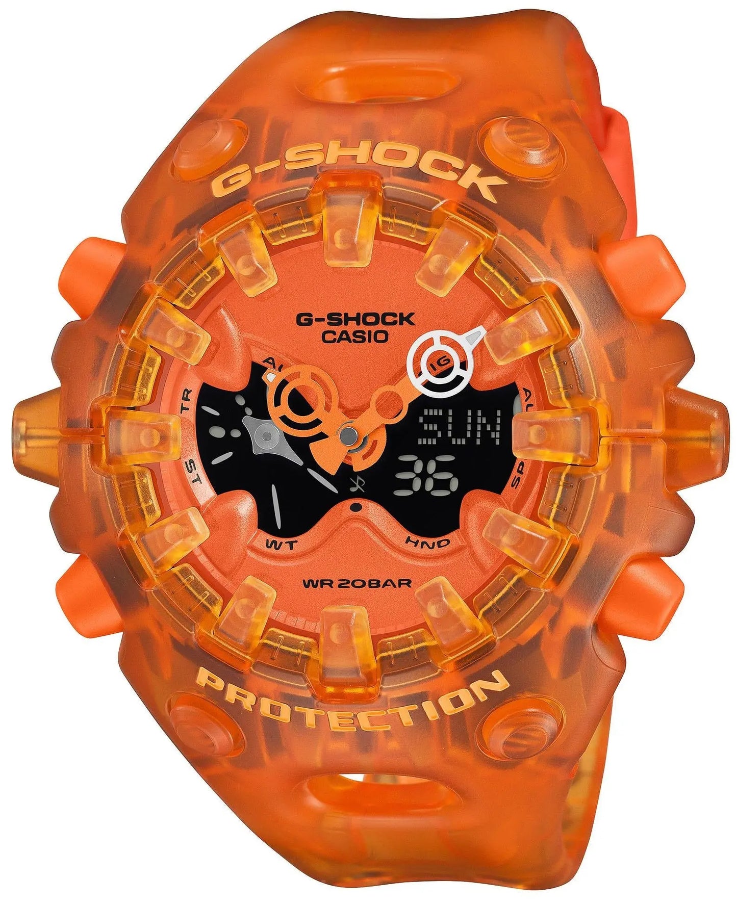 Casio GA-V01SKE-4AER G-Shock Orange Rubber Strap