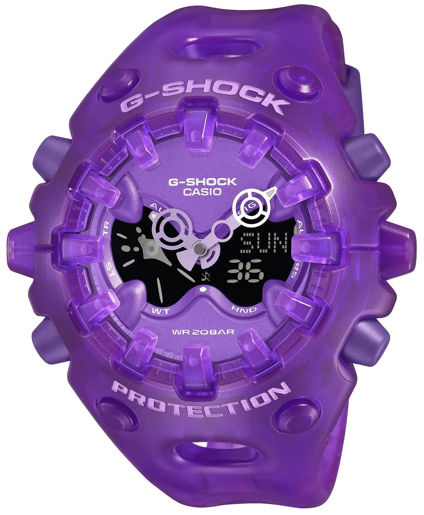 Casio GA-V01SKE-6AER G-Shock Purple Rubber Strap