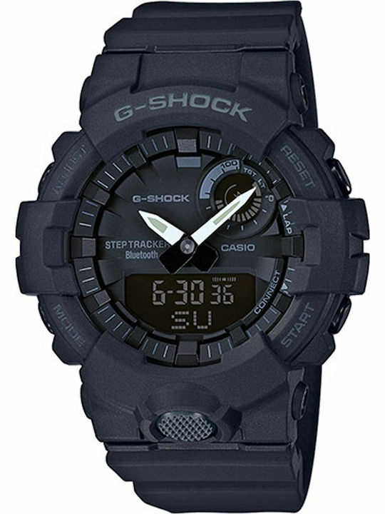 Casio GBA-800-1AER G-Shock Bluetooth Black Rubber Strap