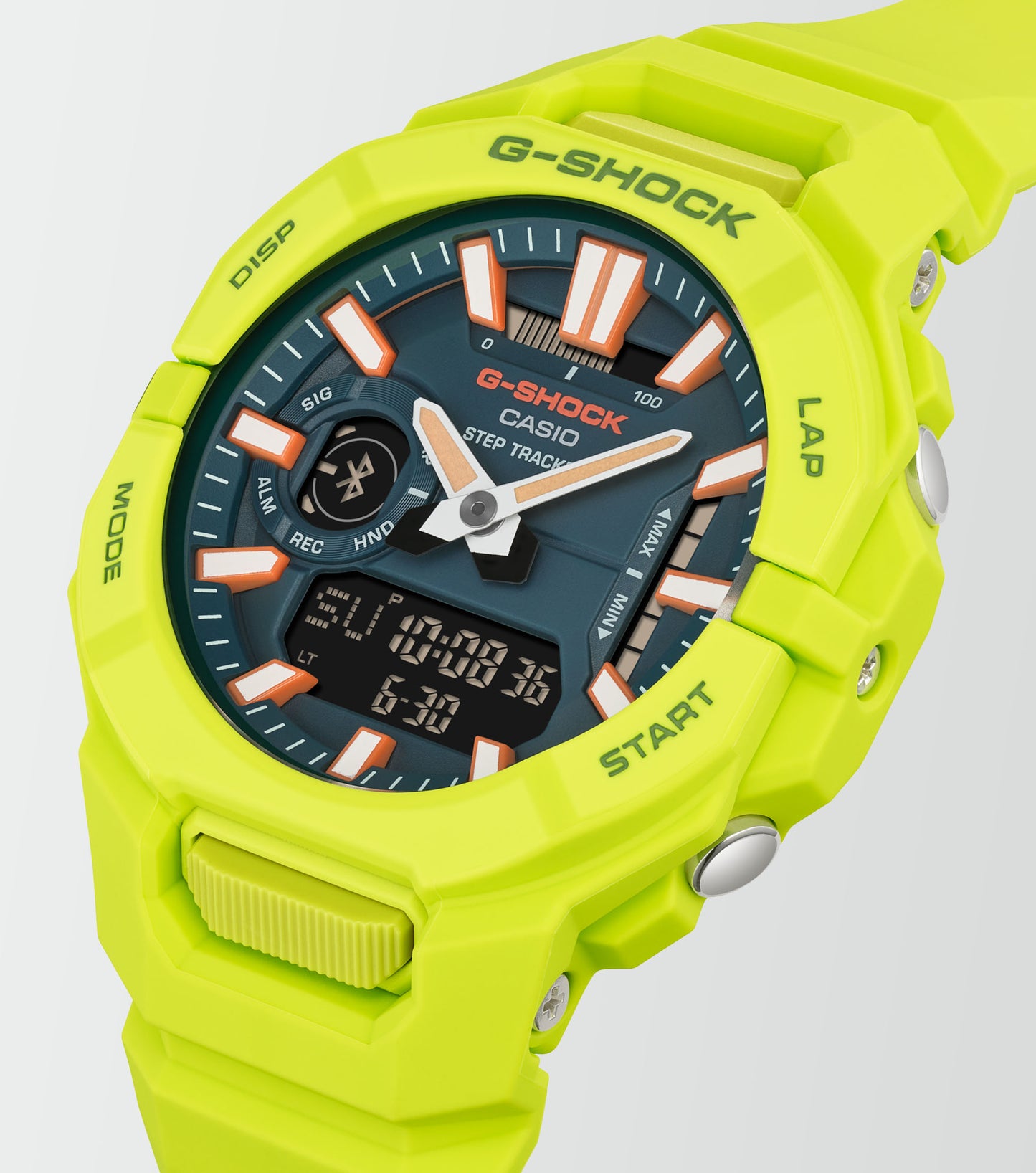 Casio GBA-950-9A3ER G-Shock Bluetooth Yellow Rubber Strap