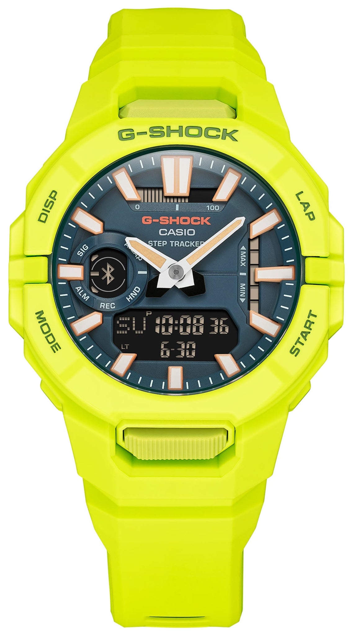 Casio GBA-950-9A3ER G-Shock Bluetooth Yellow Rubber Strap