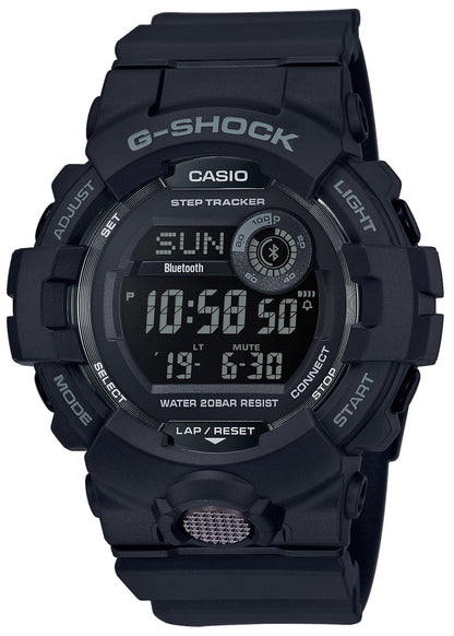 Casio GBD-800-1BER G-Shock Bluetooth Black Rubber Strap