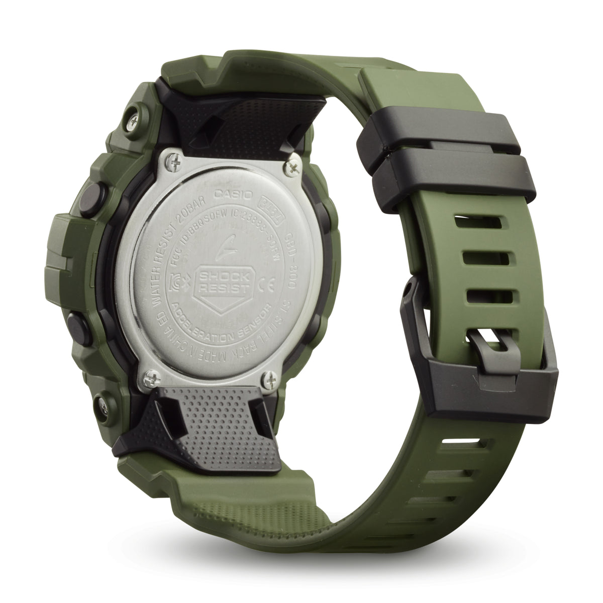 Casio GBD-800UC-3ER G-Shock Bluetooth Green Rubber Strap