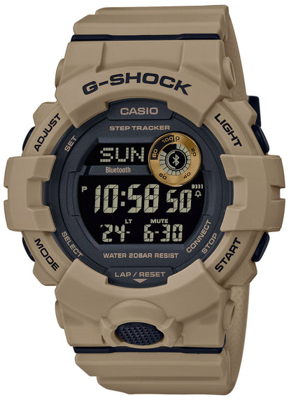 Casio GBD-800UC-5ER G-Shock Bluetooth Brown Rubber Strap