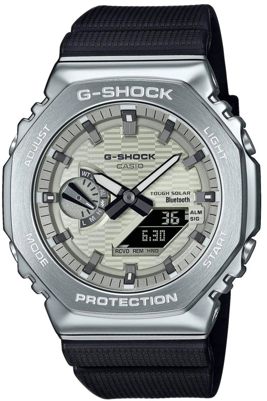 Casio GBM-2100A-8BER G-Shock Bluetooth Black Rubber Strap
