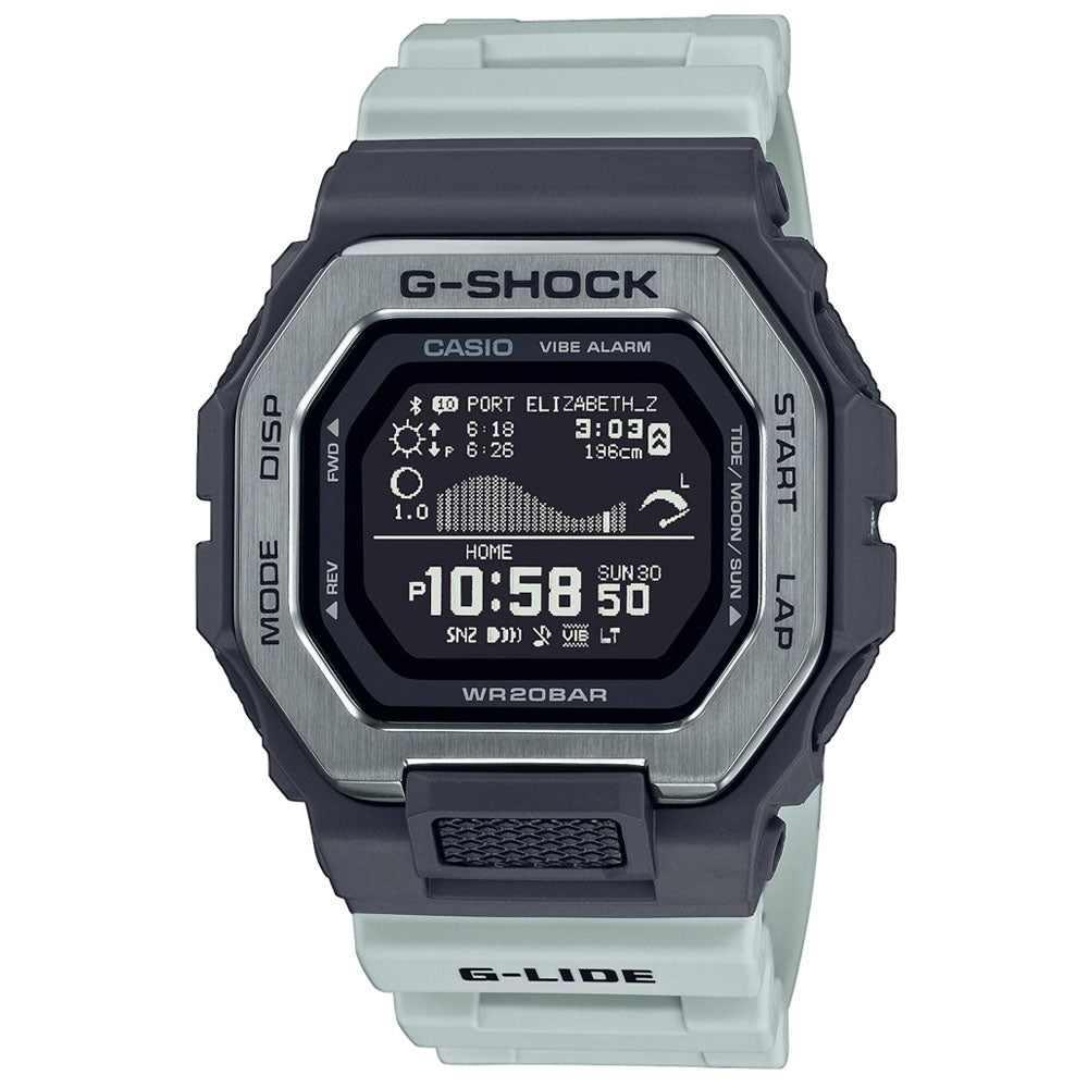 Casio GBX-100TT-8ER G-Shock Bluetooth Grey Rubber Strap