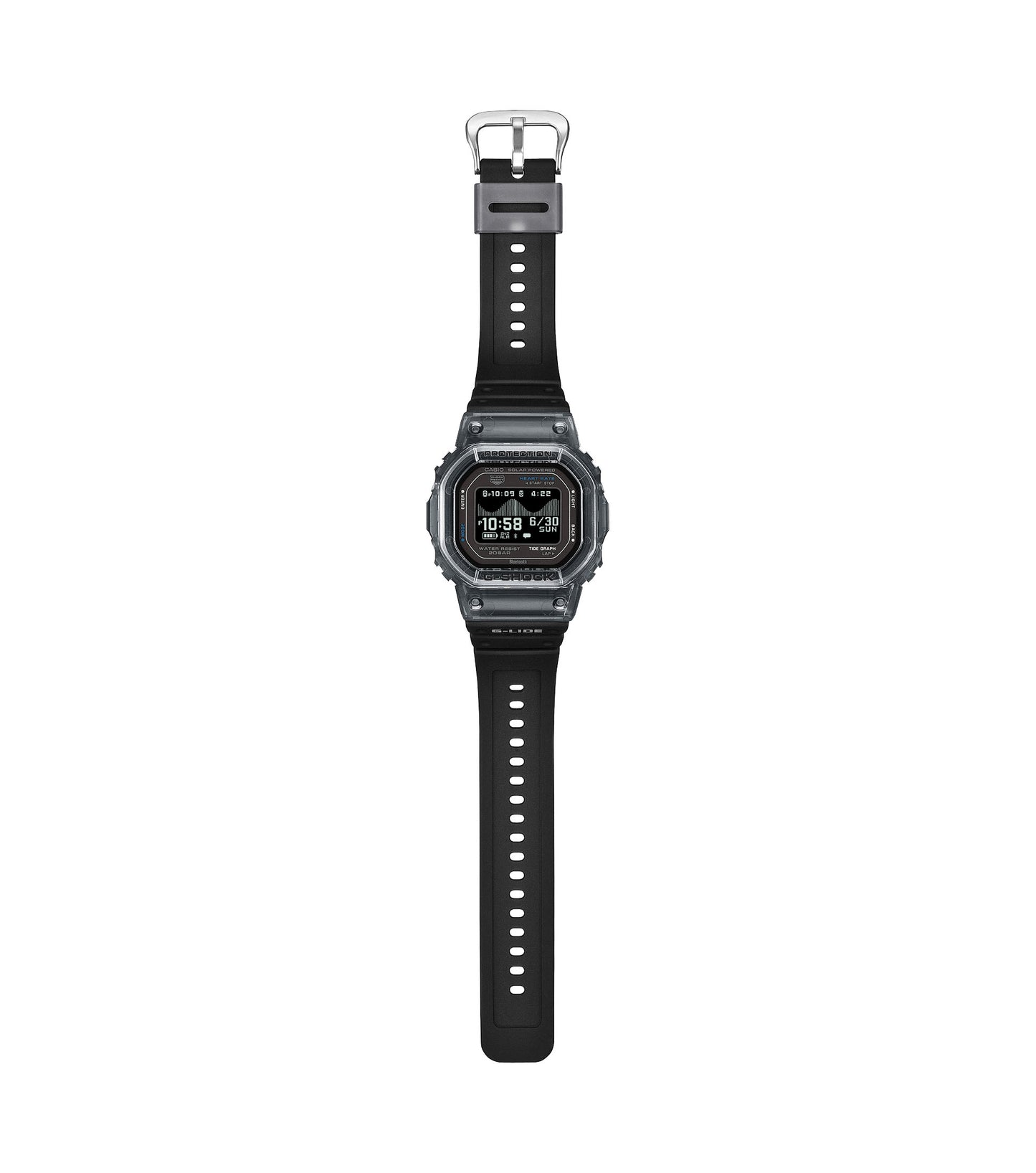 Casio GBX-H5600-1ER G-Shock Bluetooth Black Rubber Strap