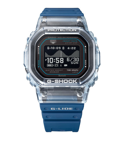 Casio GBX-H5600-2ER G-Shock Bluetooth Blue Rubber Strap