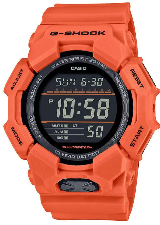 Casio GD-010-4ER G-Shock Red Rubber Strap
