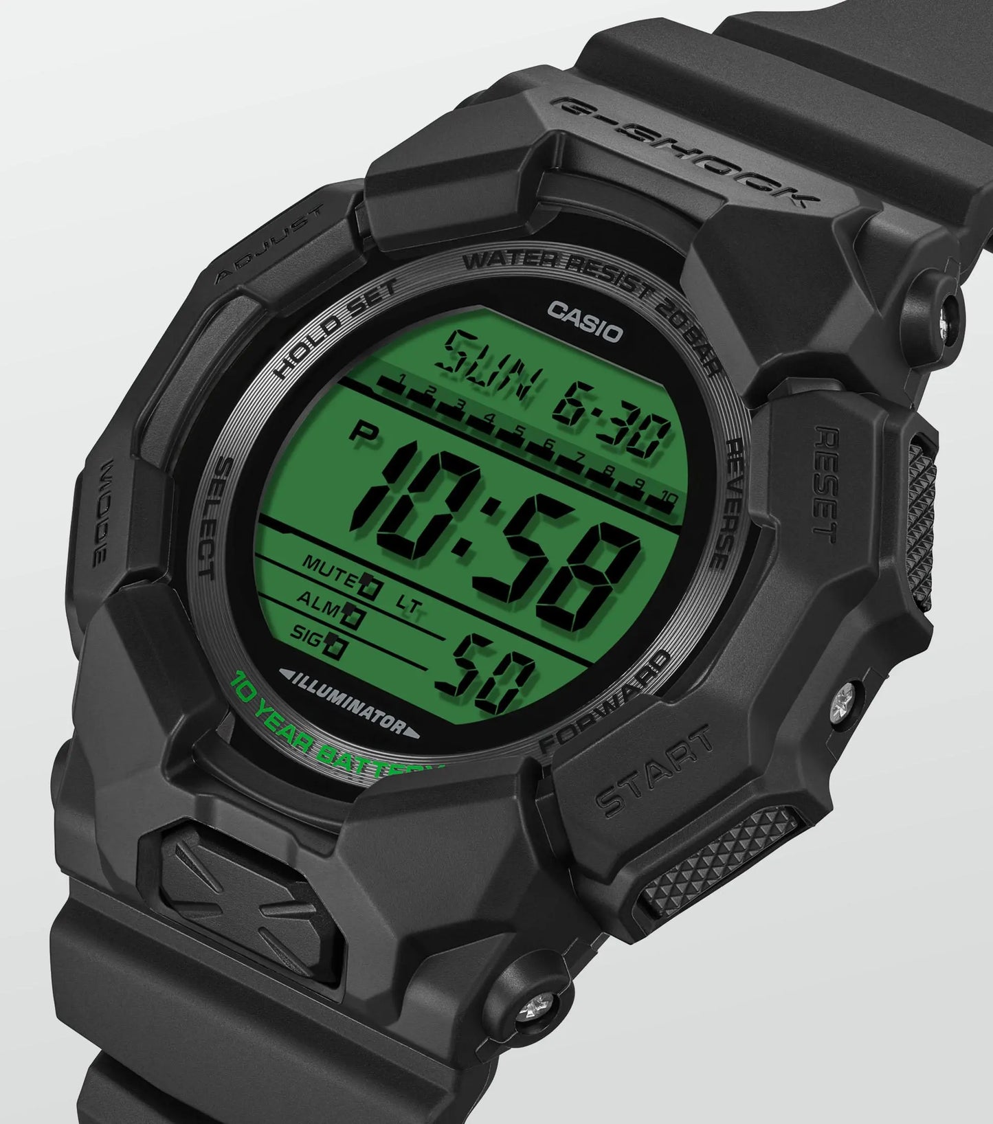 Casio GD-010BEG-1ERG-Shock Black Rubber Strap Limited Edition