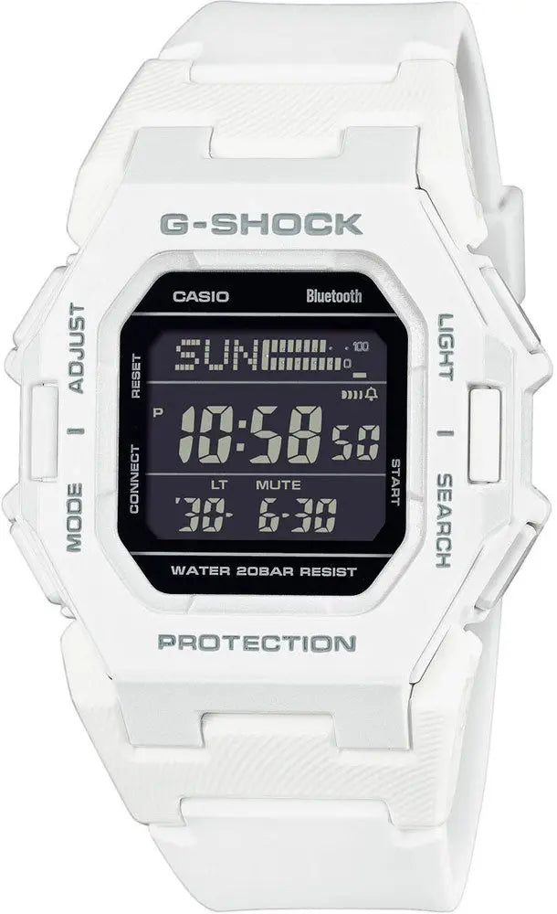 Casio GD-B500-7ER G-Shock White Rubber Strap