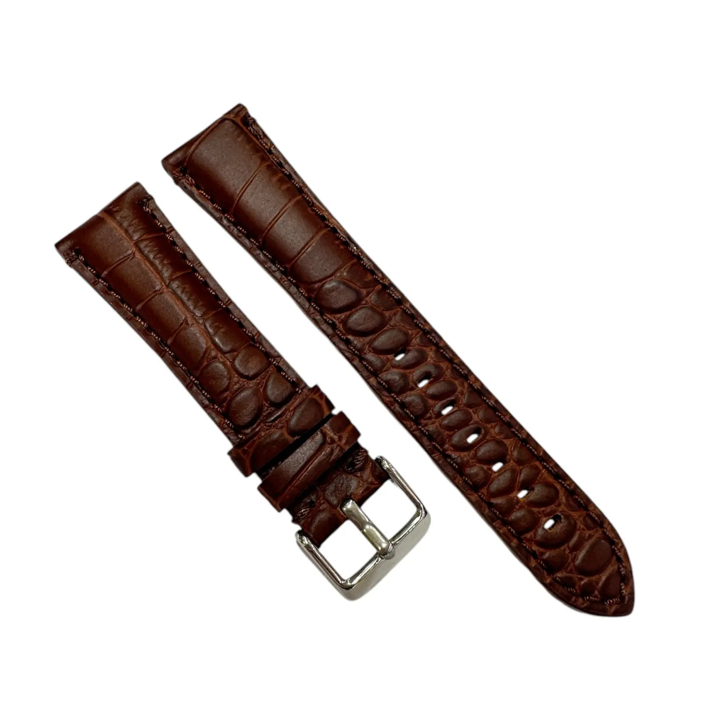 Λουρί GGL102 Brown Leather Strap N22