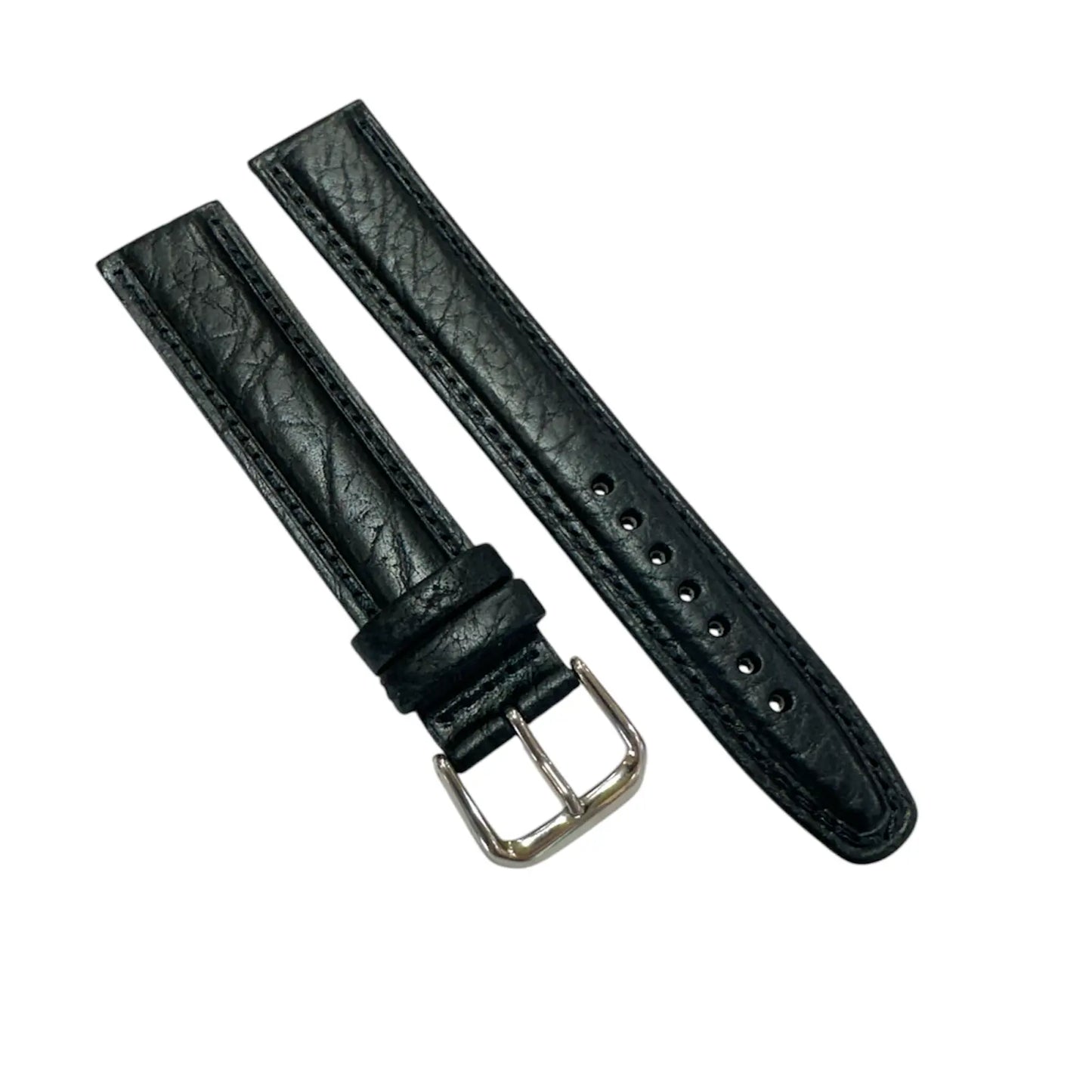 Λουρί GGL103-XL Black Leather Strap N20