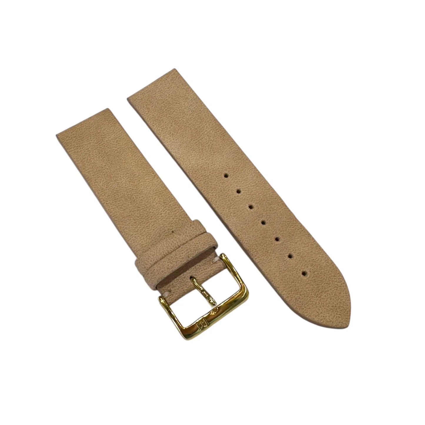 Λουρί GGL105 Beige Leather Strap N22