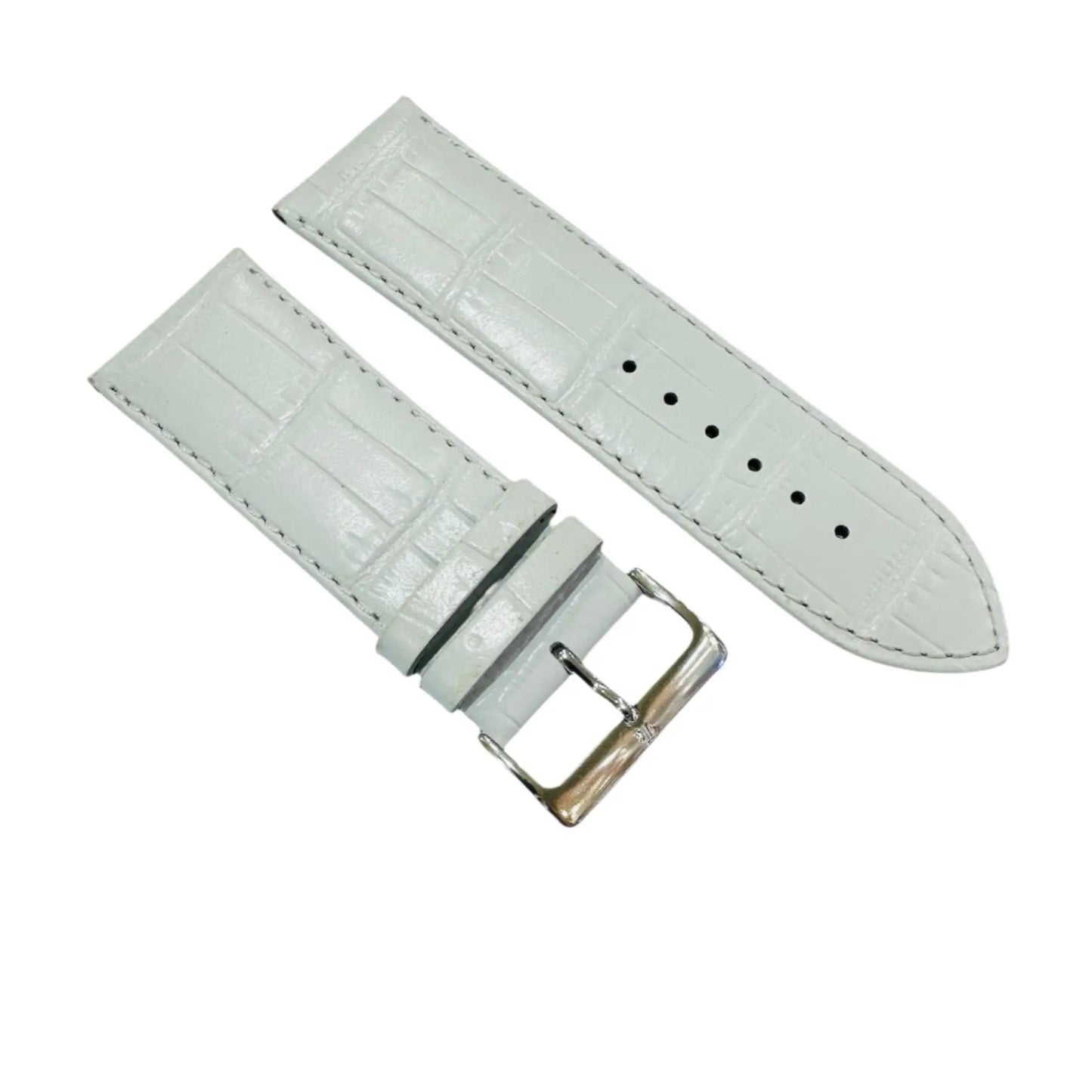 Λουρί GGL109 White Leather Strap N28