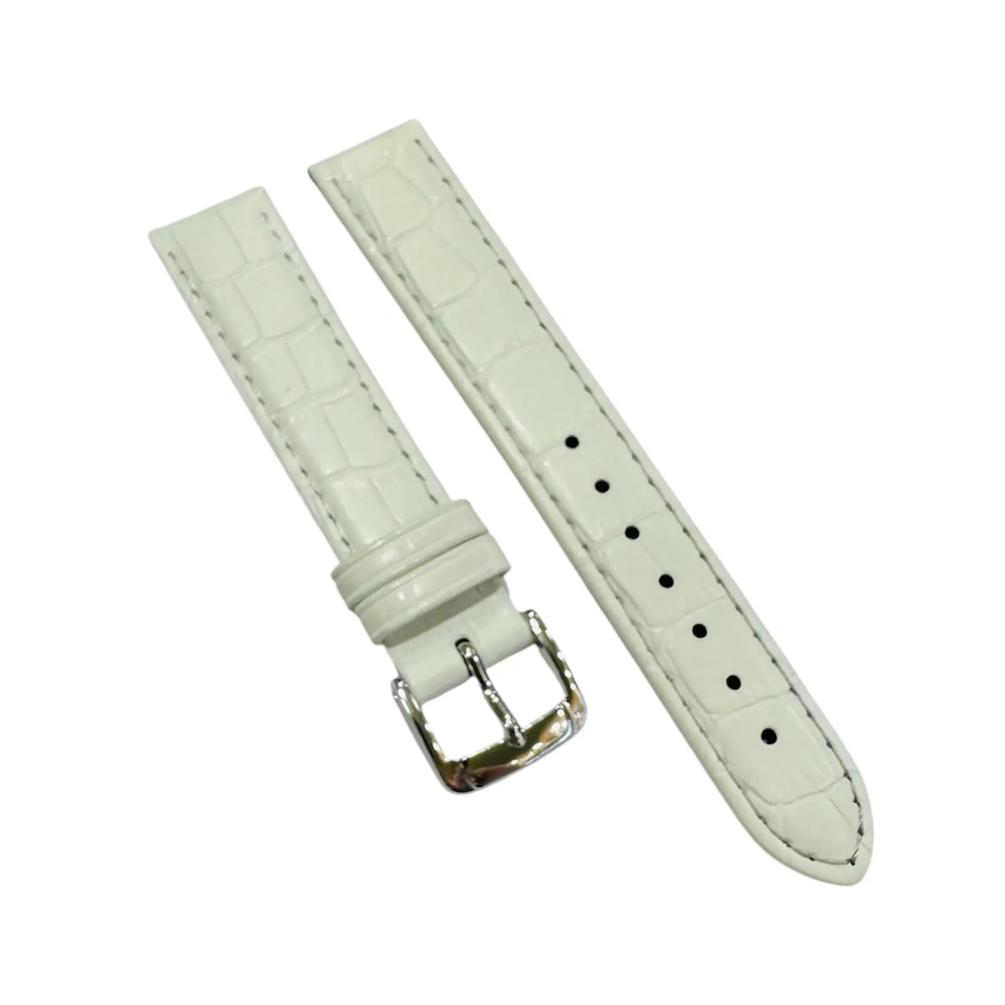 Λουρί GGL117 White Leather Strap N18