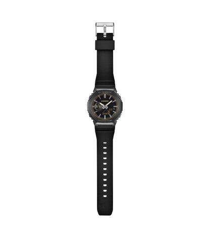 Casio GM-2100LXB-1A9ER G-Shock Anadigi Black Rubber Strap