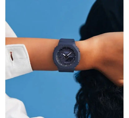Casio GMA-P2100M-2AER Anadigi Blue Rubber Strap