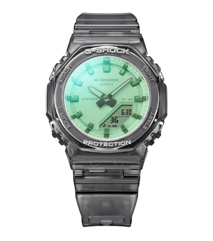 Casio GMA-P2100SR-1AER G-Shock Anadigi Black Rubber Strap