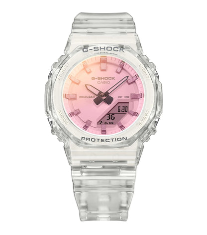 Casio GMA-P2100SR-7AER G-Shock Anadigi White Rubber Strap