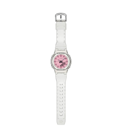Casio GMA-P2100SR-7AER G-Shock Anadigi White Rubber Strap