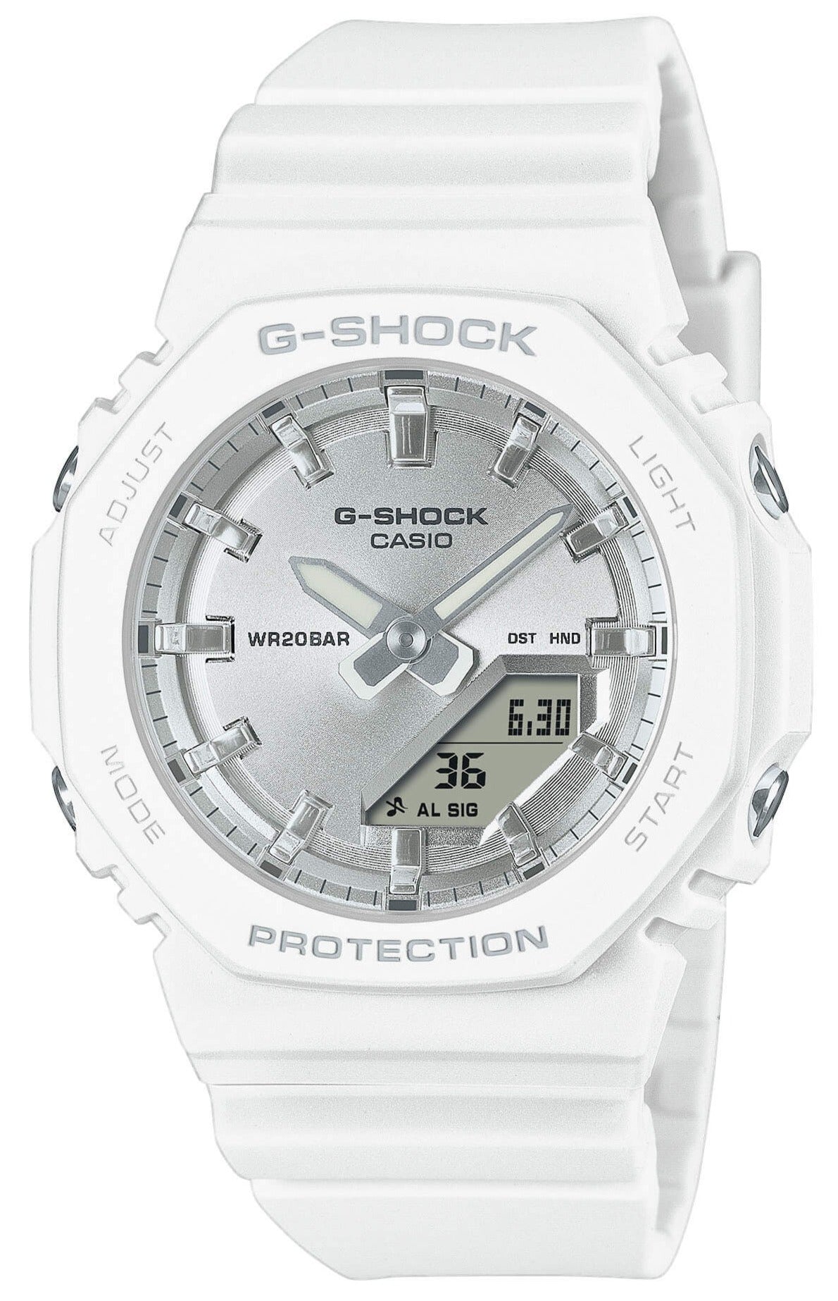 Casio GMA-P2100VA-7AER White Rubber Strap