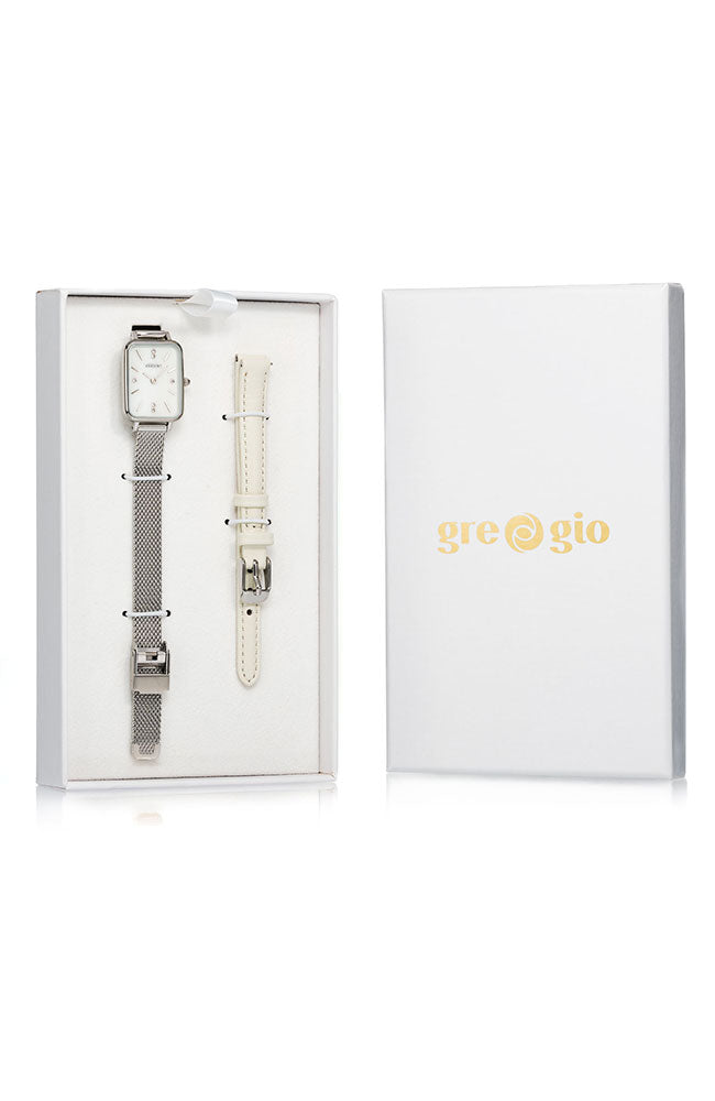 Gregio GR430010 Silver Stainless Steel Bracelet Box Set