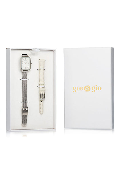 Gregio GR430010 Silver Stainless Steel Bracelet Box Set