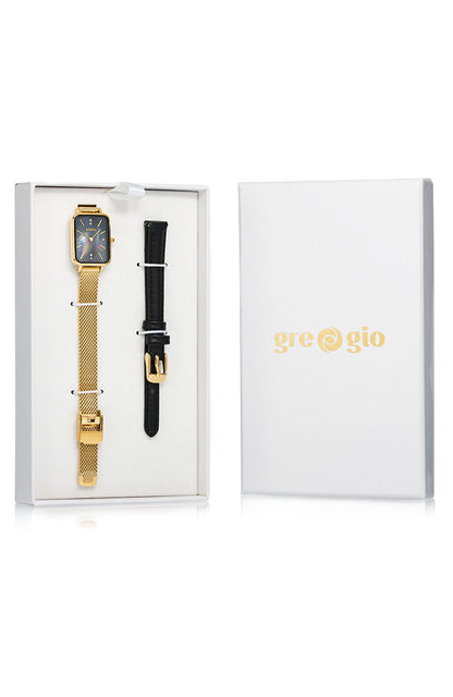 Gregio GR430022 Gold Stainless Steel Bracelet Box Set