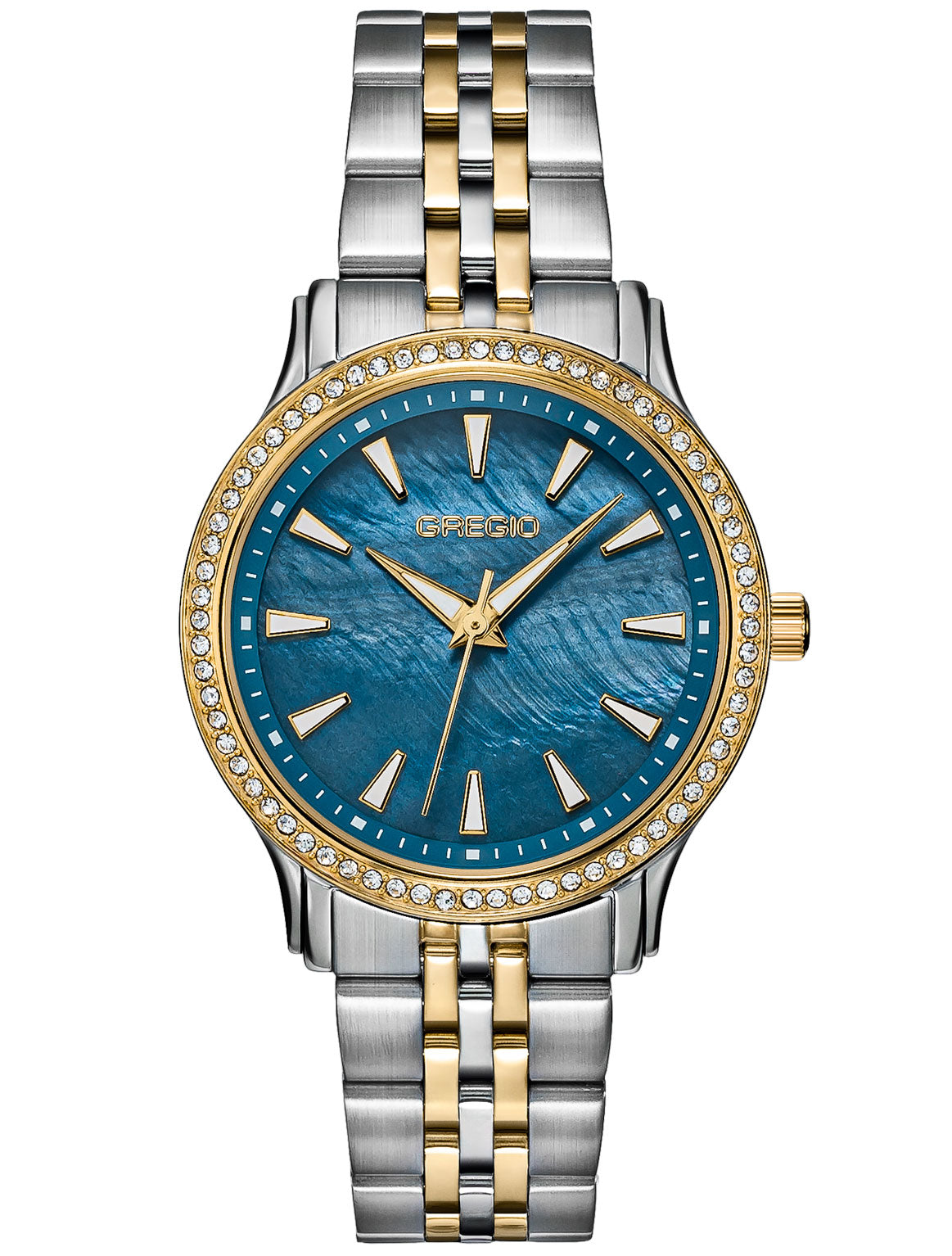 Gregio GR550041 Fleur Two Tone Stainless Steel Bracelet