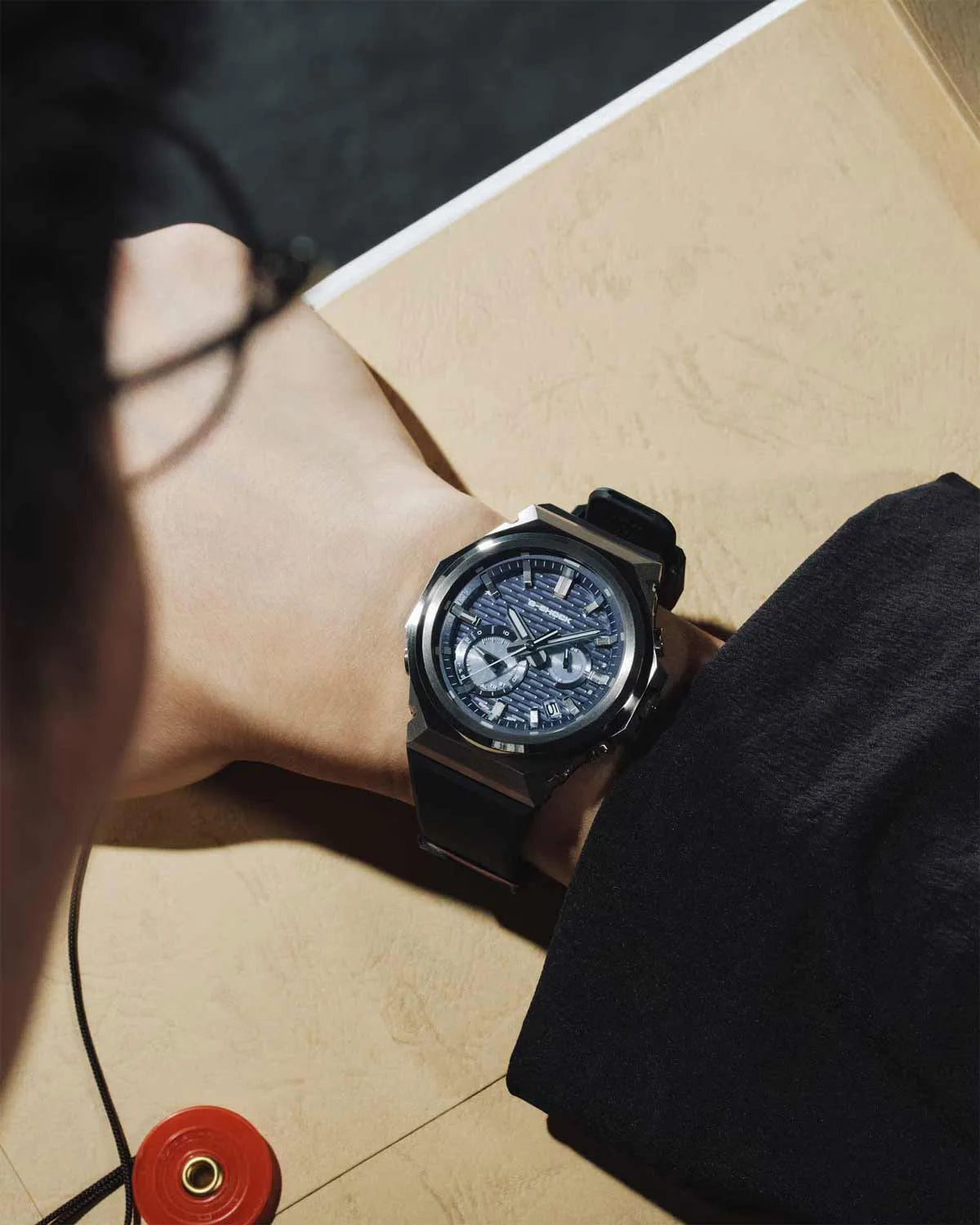 Casio GST-B1000-2AER G-Shock Solar Bluetooth Black Rubber Strap
