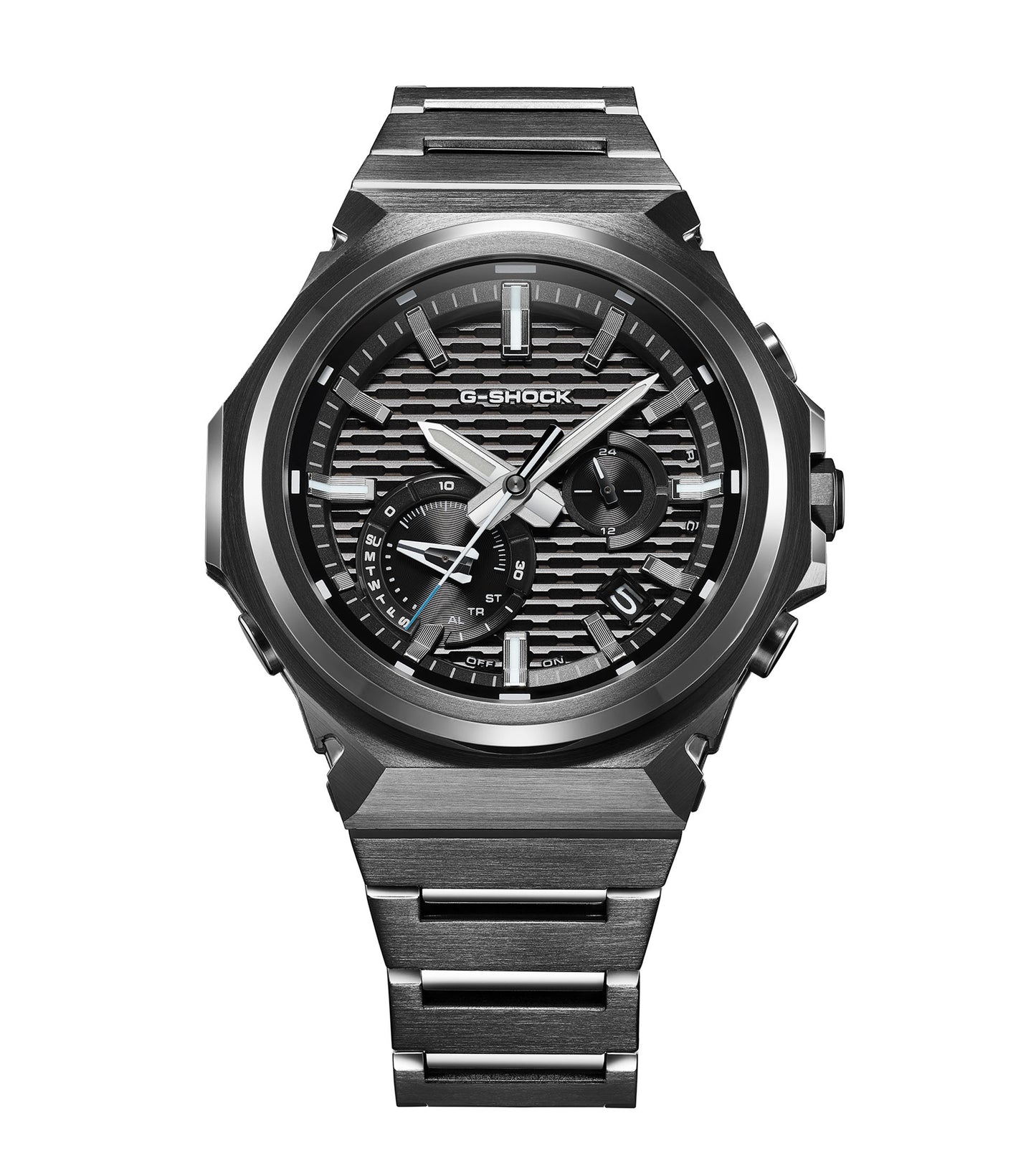 Casio GST-B1000BD-1AER G-Shock Solar Bluetooth Black Stainless Steel Bracelet