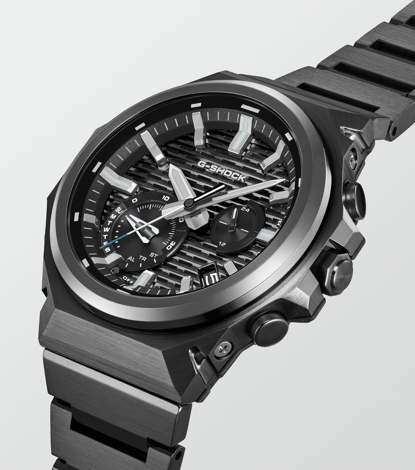 Casio GST-B1000BD-1AER G-Shock Solar Bluetooth Black Stainless Steel Bracelet