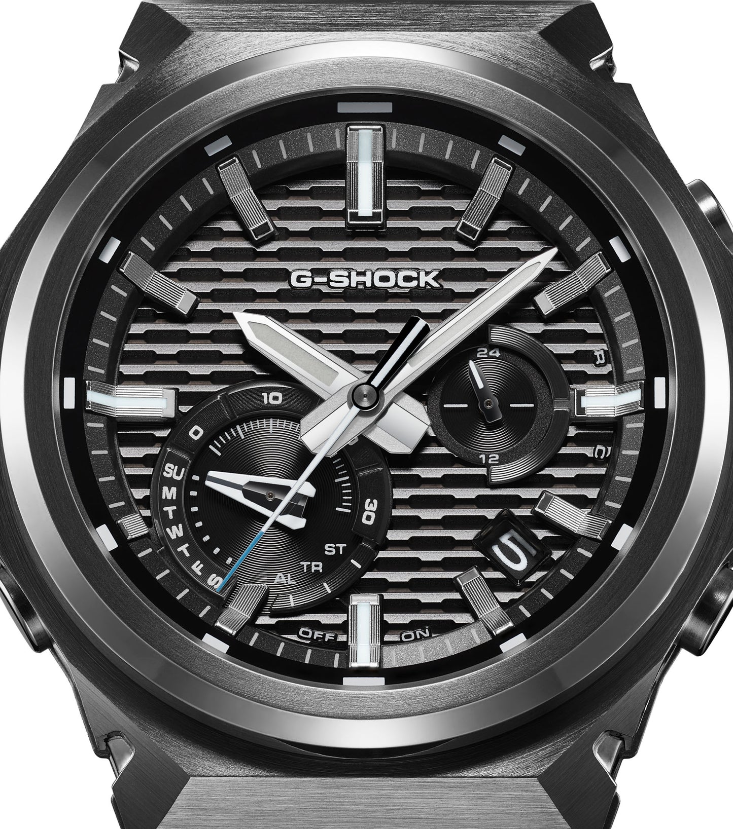 Casio GST-B1000BD-1AER G-Shock Solar Bluetooth Black Stainless Steel Bracelet